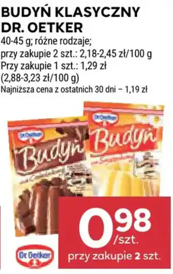Stokrotka Budyń Klasyczny Dr. Oetker oferta