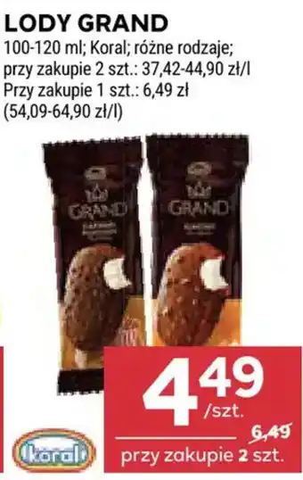 Stokrotka Lody Grand oferta