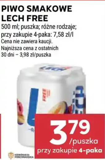 Stokrotka Piwo Smakowe Lech Free oferta
