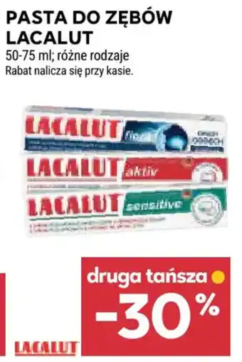 Stokrotka Pasta do zębów Lacalut oferta