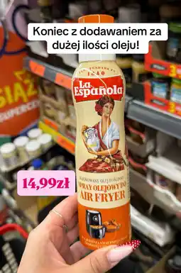 Biedronka Spray olejowy Air Fryer oferta