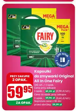 Dino Kapsułki do zmywarki Original All In One Fairy oferta