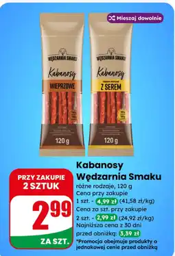 Dino Kabanosy Wędzarnia Smaku oferta