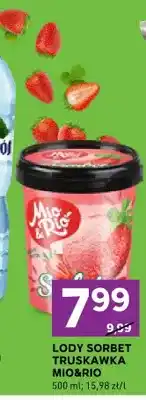 Stokrotka Lody sorbet truskawka Mio&Rio oferta