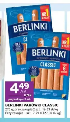 Stokrotka Parówki Berlinki Classic oferta