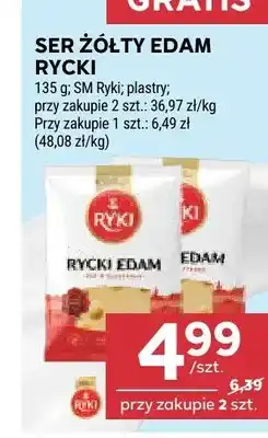 Stokrotka Ser żółty Edam Rycki plastry oferta