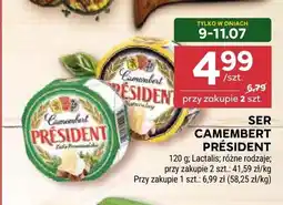 Stokrotka Ser Camembert Président klasyczny oferta