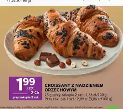 Stokrotka Croissant z nadzieniem orzechowym oferta