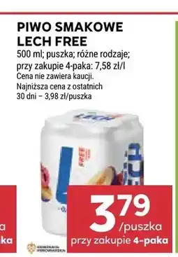 Stokrotka Piwo bezalkoholowe smakowe Lech Free oferta