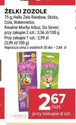 Stokrotka Żelki Zozole Hello Żelo Rainbow oferta