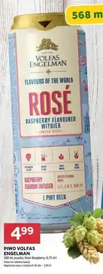 Stokrotka Piwo Volfas Engelman Rosé Raspberry Flavoured Witbier oferta