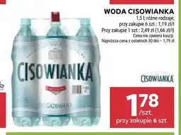 Stokrotka Woda niegazowana Cisowianka oferta