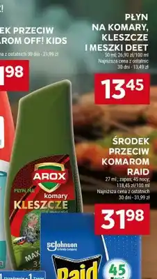 Stokrotka Płyn na komary kleszcze i meszki DEET Arox oferta