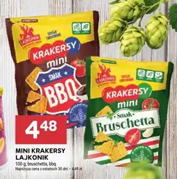 Stokrotka Mini krakersy Lajkonik bbq oferta