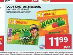 Stokrotka Lody Kaktus Nestlé oferta