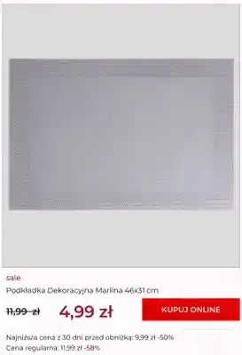 Podkładka dekoracyjna Marlina 46x31 cm home&you