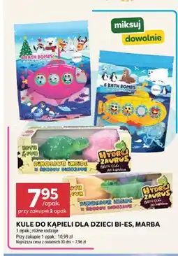 Stokrotka Kule do kąpieli dla dzieci Bi-Es Winter Safari 6-pak oferta