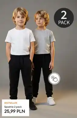 Sinsay Spodnie dziecięce 2-pak oferta