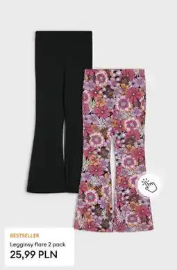 Sinsay Legginsy flare 2-pak oferta
