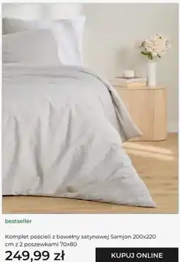 Home&You Komplet pościeli z bawełny satynowej Samjon home&you oferta