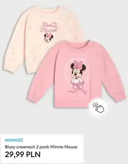 Sinsay Bluzy crewneck 2-pak Minnie Mouse oferta