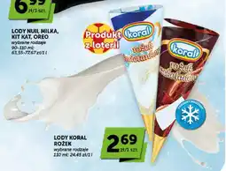 ABC Lody Koral Rożek czekoladowy oferta