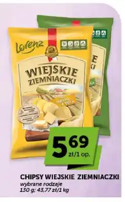 ABC Chipsy Wiejskie Ziemniaczki masło z solą oferta