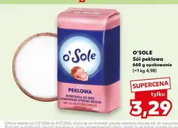 Kaufland Sól peklowa O'Sole oferta