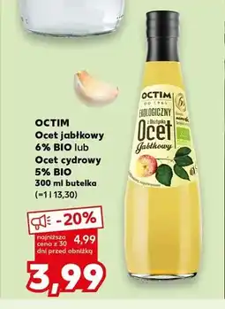 Kaufland Ocet jabłkowy 6% BIO Octim oferta