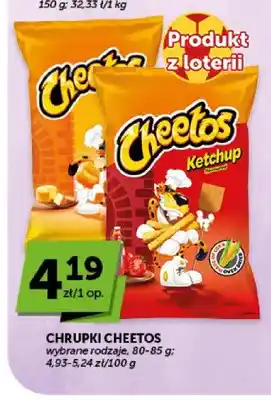 Chrupki Cheetos serowe