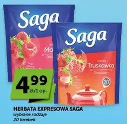 ABC Herbata ekspresowa Saga o smaku truskawkowym oferta