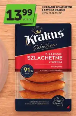 ABC Kiełbaski szlachetne z szynką Krakus oferta