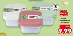 Kaufland Zestaw pojemników z pokrywkami BranQ 3-pak oferta