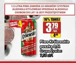 API MARKET Piwo Królewskie Jasne Pełne oferta