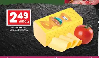 EMMA market Ser żółty Złoty Mazur Mlekpol oferta