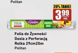 API MARKET Folia do żywności Gosia z perforacją rolka 29 cm 20 m oferta