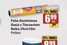API MARKET Folia aluminiowa Gosia z tłoczeniem rolka 29 cm 10 m oferta