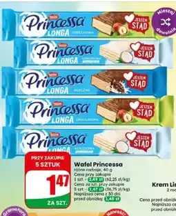 Dino Wafel Princessa Longa Mleczna oferta