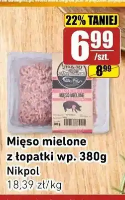 API MARKET Mięso mielone z łopatki wieprzowej Nikpol oferta