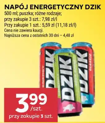 Stokrotka Market Napój Energetyczny Dzik oferta