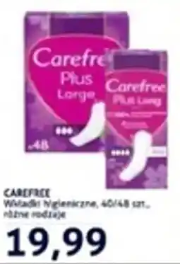 Blue Stop Wkładki higieniczne Carefree Plus Long oferta