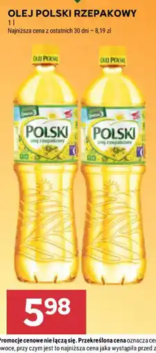 Stokrotka Market Olej Polski rzepakowy oferta