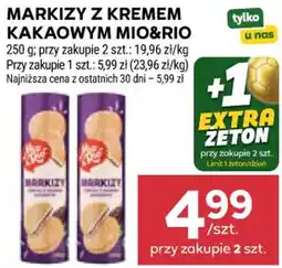 Stokrotka Market Markizy z kremem kakaowym Mio&Rio oferta