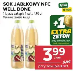 Stokrotka Market Sok jabłkowy NFC Well Done oferta