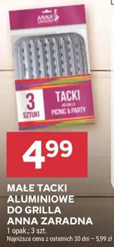 Stokrotka Market Małe Tacki Aluminiowe do Grilla Anna Zaradna oferta