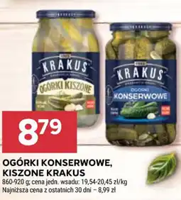 Stokrotka Market Ogórki Konserwowe, Kiszone Krakus oferta