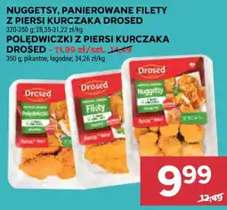 Stokrotka Market Nuggetsy, Panierowane Filety z Piersi Kurczaka Drosed oferta