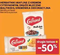 Stokrotka Market Herbatniki Mafijne z Kremem Cytrynowym, Draże Mleczne Maltikeks, Kremówka Dekoracyjna oferta