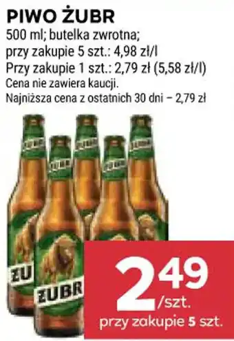 Stokrotka Market Piwo Żubr oferta