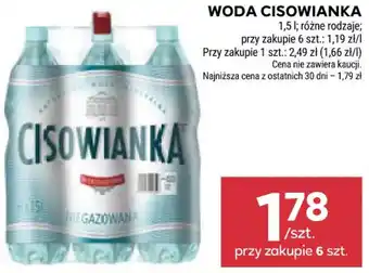 Stokrotka Market Woda Cisowianka oferta